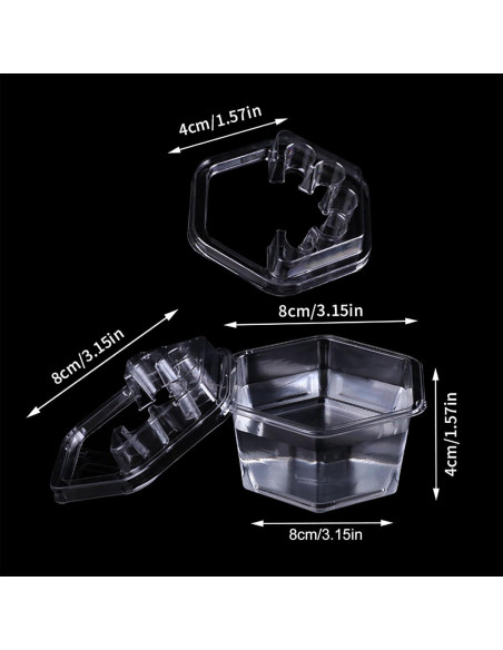 20 Tazas de Colmena Desechables Willaudy para Tatuaje