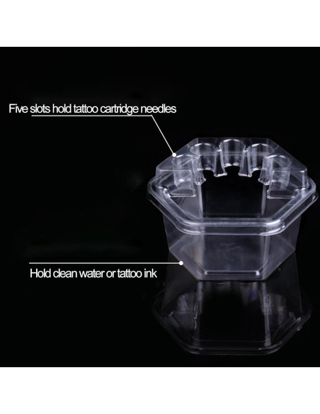 20 Tazas de Colmena Desechables Willaudy para Tatuaje