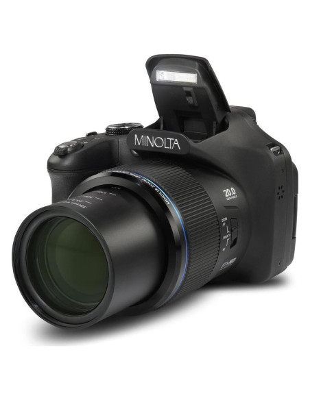 Cámara Digital Minolta Pro Shot 20MP - 67x Zoom Óptico, Full HD