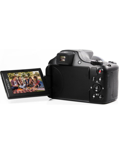 Cámara Digital Minolta Pro Shot 20MP - 67x Zoom Óptico, Full HD