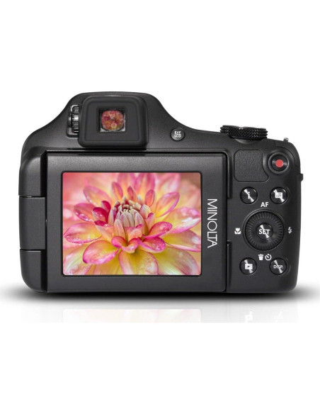 Cámara Digital Minolta Pro Shot 20MP - 67x Zoom Óptico, Full HD