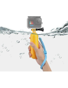 Agarradera Flotante Amarilla para GoPro HERO 5-13 y DJI Osmo 2