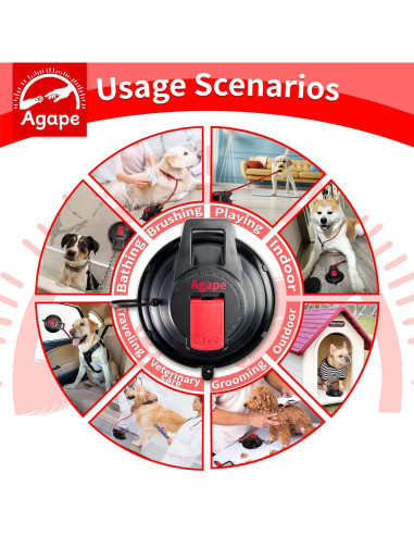 Ventosa de Alta Resistencia Agape para Perros y Gatos - Soporta 45kg