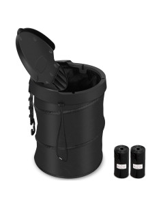 Basurero de Coche Kincown Plegable con Tapa 15x15x20.5cm