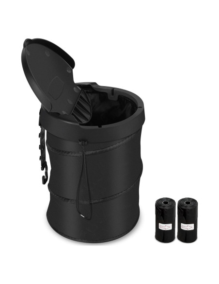 Basurero de Coche Kincown Plegable con Tapa 15x15x20.5cm