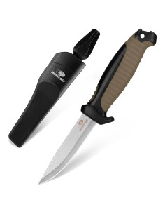 Cuchillo de Exterior Mossy Oak 4" Acero Inoxidable Marrón