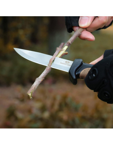 Cuchillo de Exterior Mossy Oak 4" Acero Inoxidable Marrón