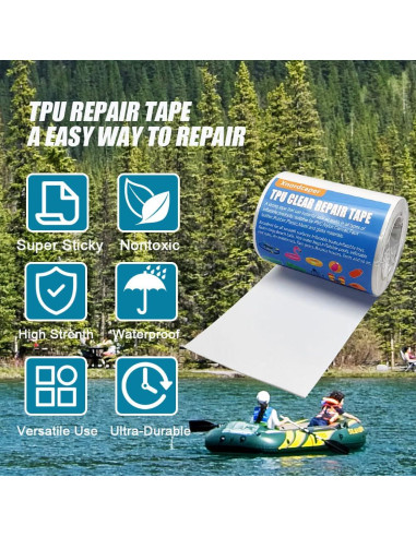 Cinta de Reparación Impermeable TPU 8cm x 200cm Xnordcaper