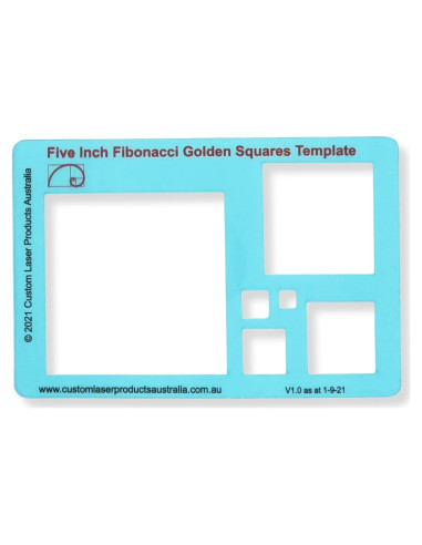 Plantilla Cuadrada 5" MTT PL para Dibujo y Diseño Artístico