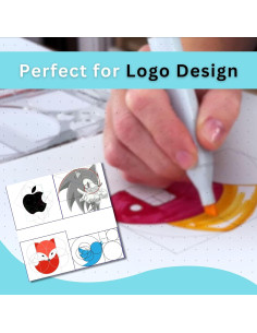 Plantilla Cuadrada 5" MTT PL para Dibujo y Diseño Artístico 2