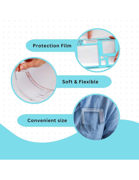 Plantilla Cuadrada 5" MTT PL para Dibujo y Diseño Artístico