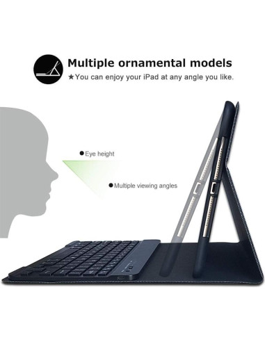 Funda con Teclado Bluetooth aMZCaSE para iPad Pro 9.7"