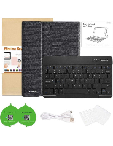 Funda con Teclado Bluetooth aMZCaSE para iPad Pro 9.7"