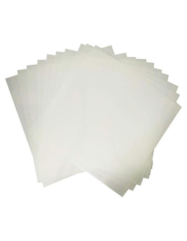 12 Hojas Plantillas en Blanco Mylar 6mil 30.48x30.48cm Arzok
