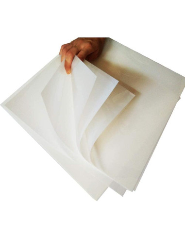 12 Hojas Plantillas en Blanco Mylar 6mil 30.48x30.48cm Arzok