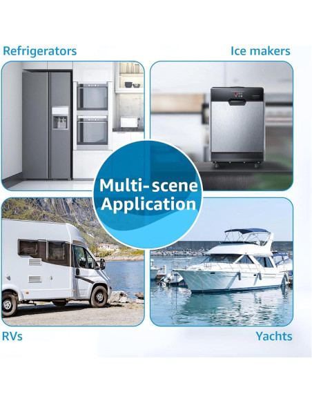 Filtro de Agua Inline Aqua Crest AQF-FF35, 2-Pack, NSF