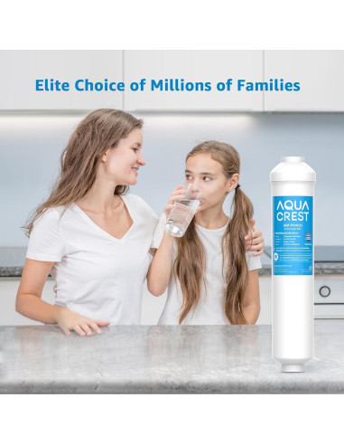 Filtro de Agua Inline Aqua Crest AQF-FF35, 2-Pack, NSF