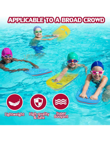 Tabla de natación YIGUO 2 piezas 43x30.5cm espuma EVA