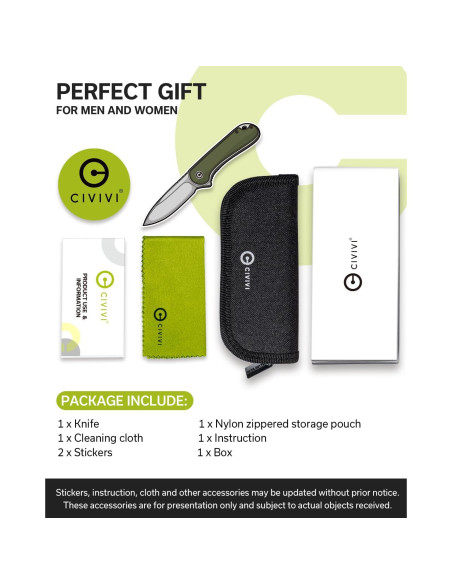 Cuchillo de Bolsillo CIVIVI Elementum C907A Negro 7.51 cm