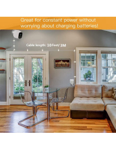 Cable de Carga 3M FARSAIL para Arlo Pro y Pro 2 Resistente 2