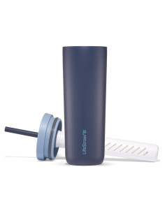 Taza LifeStraw Go 532 ml Acero Inoxidable Filtro Agua Mar Egeo
