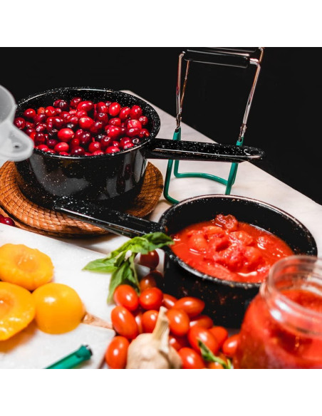 Juego de Cacerolas Granite Ware 1 y 2 Qt Acero Esmaltado