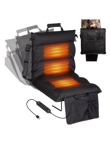 Asiento Calentado HOTHUGZ Plegable para Estadio 76.2 cm