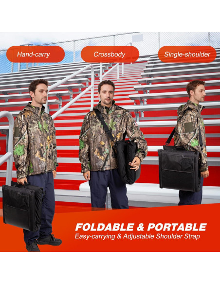 Asiento Calentado HOTHUGZ Plegable para Estadio 76.2 cm