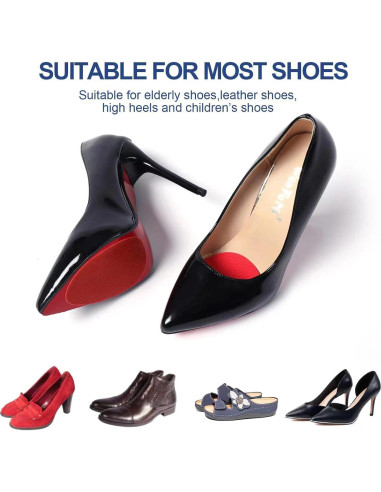 Almohadillas Antideslizantes para Zapatos CZBYXA12 - 3 Colores