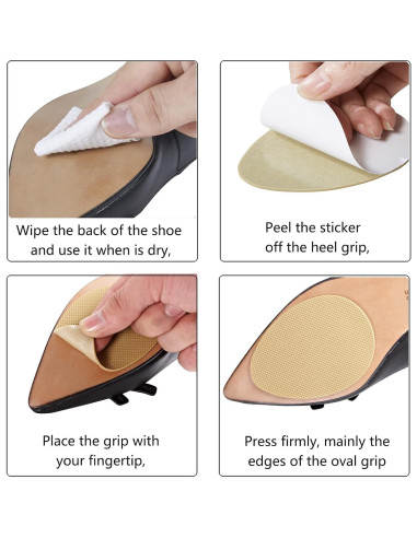 Almohadillas Antideslizantes para Zapatos CZBYXA12 - 3 Colores