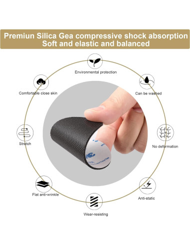 Almohadillas Antideslizantes para Zapatos CZBYXA12 - 3 Colores