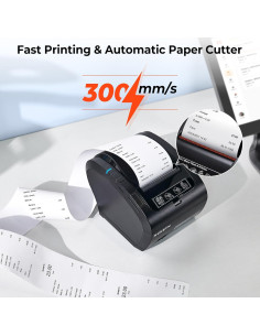 Impresora Térmica de Recibos MUNBYN P047 Bluetooth 80mm 2