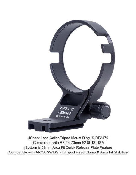 Anillo de Montaje de Trípode iShoot para Canon RF 24-70mm