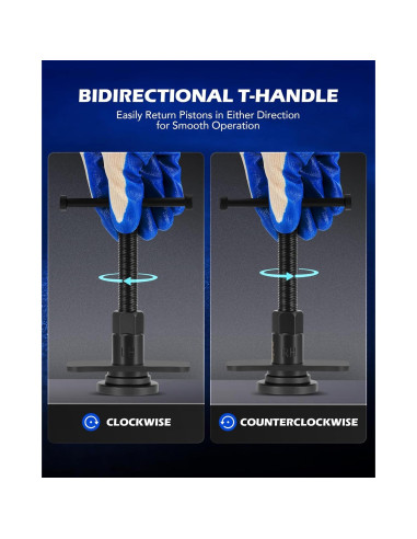 Kit de Herramientas de Compresión de Caliper de Freno Orion Motor Tech - 24 Piezas