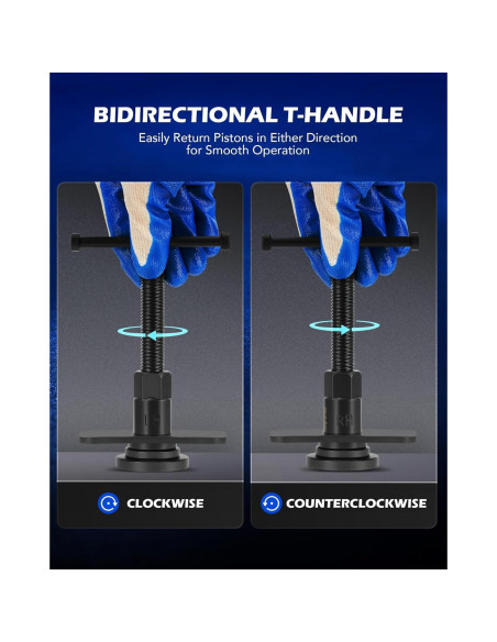 Kit de Herramientas de Compresión de Caliper de Freno Orion Motor Tech - 24 Piezas