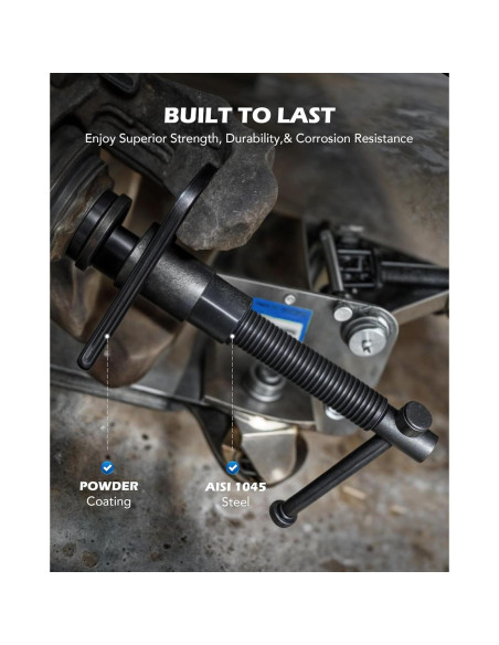 Kit de Herramientas de Compresión de Caliper de Freno Orion Motor Tech - 24 Piezas