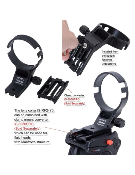 Anillo de Montaje de Trípode iShoot para Canon RF 24-70mm