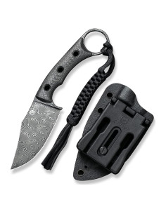 Cuchillo de Hoja Fija CIVIVI Midwatch C20059B Damasco Negro