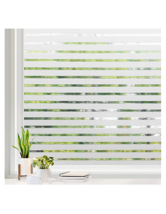 Película para Ventanas Rabbitgoo Rayas Clásicas 44.5x200cm