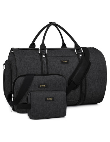 Bolsa de viaje tipo duffel Yorige 4 piezas unisex 2 en 1
