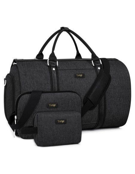 Bolsa de viaje tipo duffel Yorige 4 piezas unisex 2 en 1