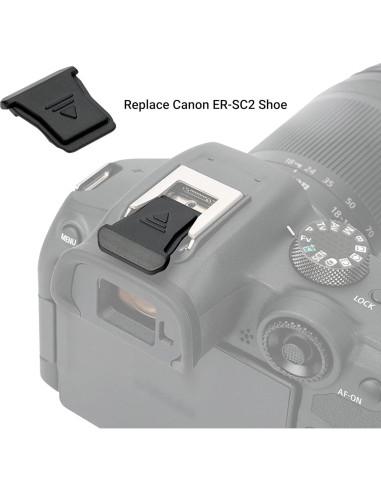 Cubierta de Zapata Caliente 2 Pcs para Canon R8 R50 R6 R5 Mark II