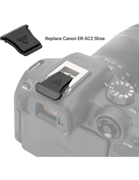 Cubierta de Zapata Caliente 2 Pcs para Canon R8 R50 R6 R5 Mark II