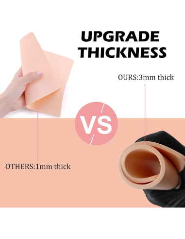 Kit de Práctica de Tatuaje Urknall - 3 Pieles + 100 Copas