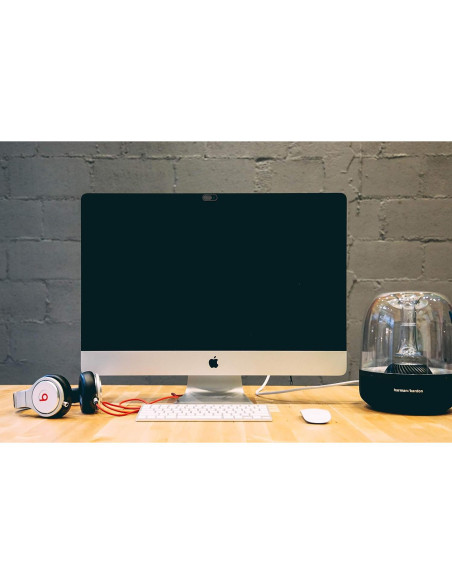 Paquete de 3 Cubiertas de Webcam de Madera Ébano Natural