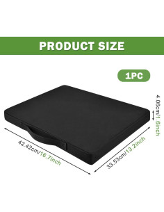 Cojines de Asiento LVOERTUIG para Estadio 1/2 Pack 42x33cm 2