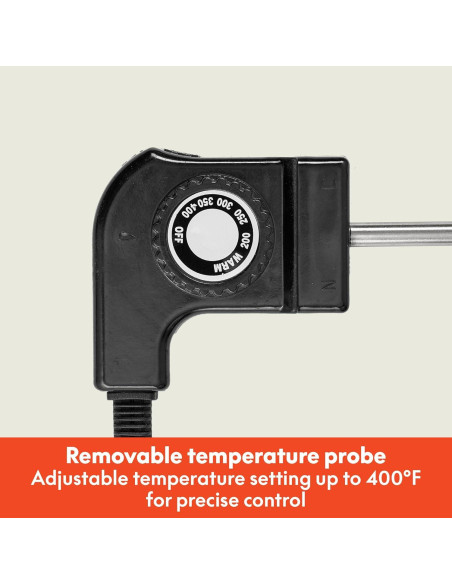 Plancha Eléctrica BELLA 1500W Antiadherente 29.5x58cm Negra