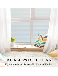 Película de Ventana Mikomer 44.5x200 cm Anti UV Privacidad 2