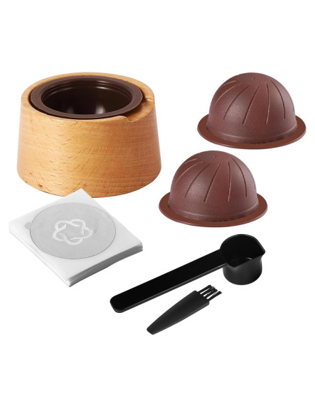 Kit de Sellos de Aluminio ELIUNG 120 Pcs para Cápsulas Reutilizables