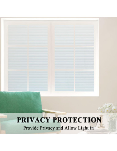 Película de Ventana Mikomer 44.5x200 cm Anti UV Privacidad